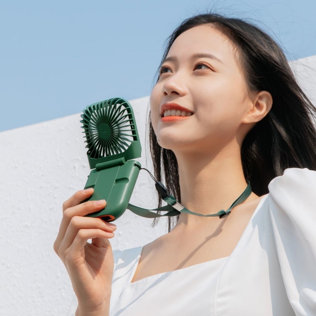 3in1 Handheld Fan(Power bank+Mobile phone stand+Fan)